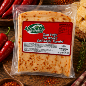 Pul Biberli Göbek Kaşarı 350 Gr - Görsel 3