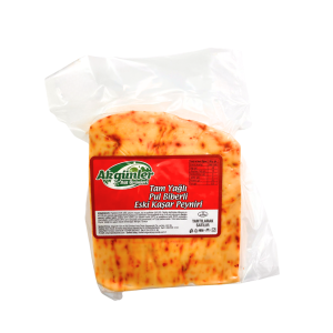 Pul Biberli Göbek Kaşarı 350 Gr