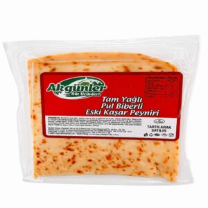 Pul Biberli Göbek Kaşarı 350 Gr