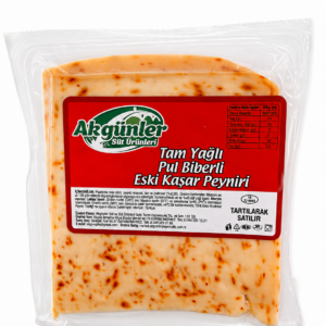 Pul Biberli Göbek Kaşarı 350 Gr