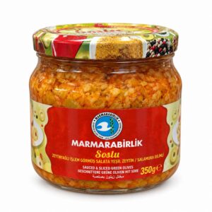 Marmarabirlik Soslu Yeşil Zeytin 350 GR