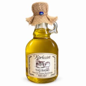 Taş Baskı Soğuk Sıkım Zeytinyağı 500 ML